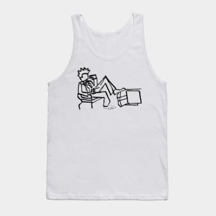 Famous Neo-expressionism Artist Black Tank Top